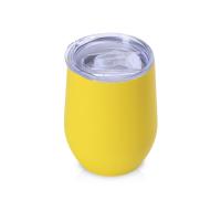 Термокружка Vacuum mug C1, soft touch, 370мл, желтый