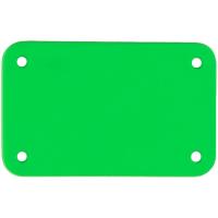 Лейбл из ПВХ Kreta, S, зеленый неон