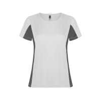 Футболка Shanghai женская, белый/графитовый