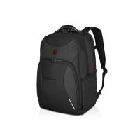 Рюкзак WENGER Cosmic 17, чёрный, переработанный ПЭТ/ПВХ/полиэстер, 34 x 23 x 49 см, 30 л