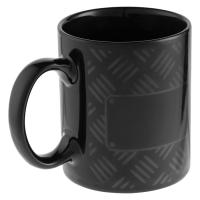 Кружка Hard Work Black, ver. 2, черная