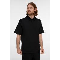 Рубашка поло унисекс Tiimi, черная