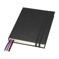 Блокнот Alder формата A5 в твердой обложке, черный