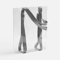 Шопер Clear Fest, ver. 2, прозрачный с серыми ручками