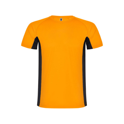 Спортивная футболка Shanghai мужская, неоновый оранжевый/черный