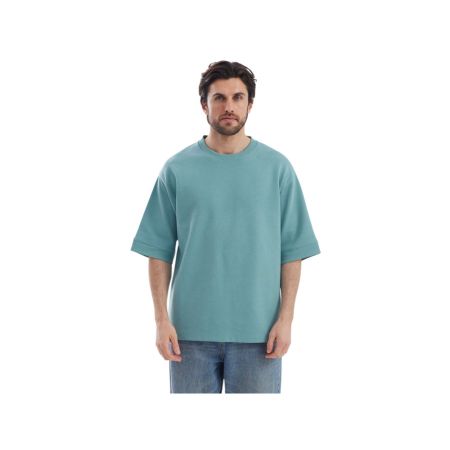 Футболка Gamma. 01 мужская,  припыленно-бирюзовый