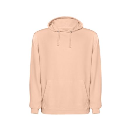 Толстовка с капюшоном KENIA унисекс, светло-абрикосовый выстиранный