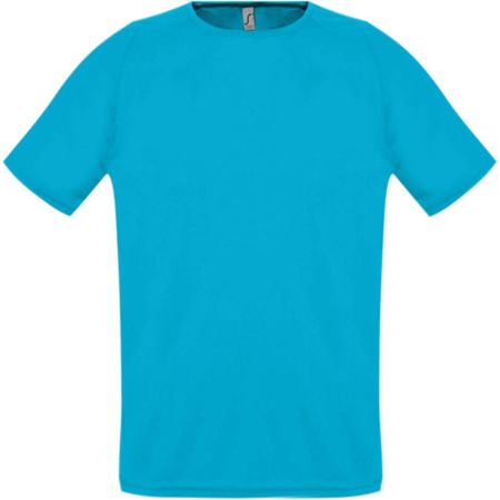 Футболка унисекс Sporty 140, бирюзовая