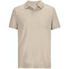 Рубашка поло унисекс Pacific, бежевая (льняная), размер XXL