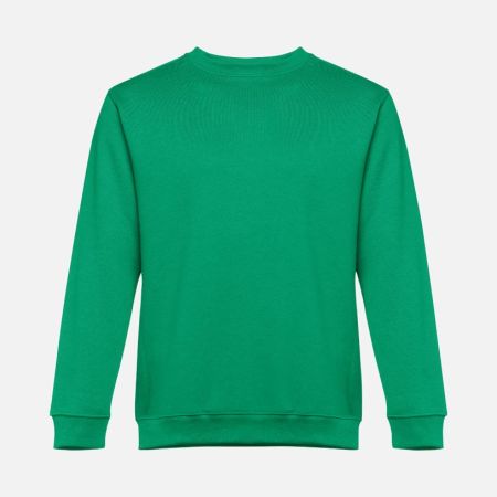 Свитшот унисекс Delta, зеленый