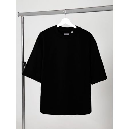 Футболка оверсайз унисекс Kosmos 2. 0, черная