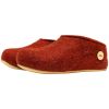 Домашние валенки Cant, красно-коричневые (терракот), размер 47
