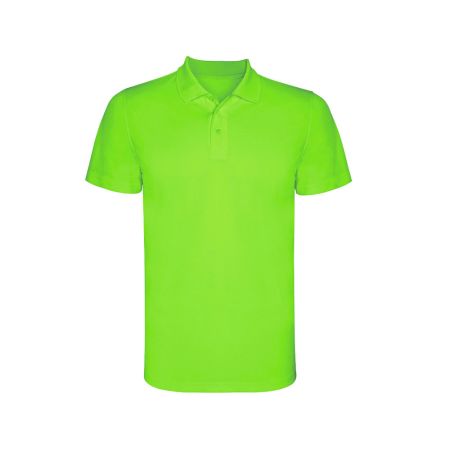 Рубашка поло Monzha мужская, лаймовый