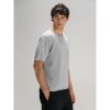 Футболка оверсайз унисекс Vozduh, светло-серая, размер XL/XXL