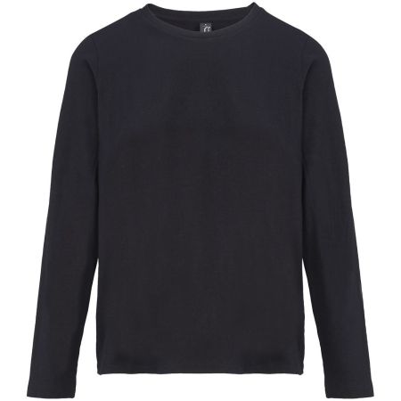 Футболка с длинным рукавом женская Monarch Women, черная