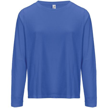 Футболка с длинным рукавом женская Monarch Women, ярко-синяя