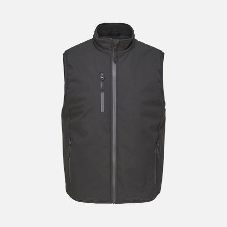 Жилет софтшелл унисекс Falcon BW, черный