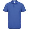 Рубашка поло унисекс Pitcher, ярко-синяя (royal), размер 3XL