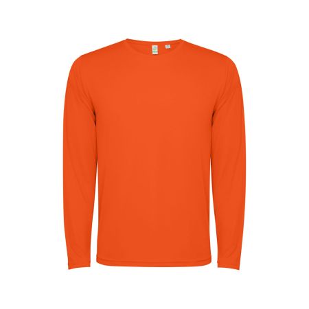Лонгслив Estoril унисекс, огненно-оранжевый