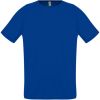 Футболка унисекс Sporty 140 ярко-синяя, размер 3XL