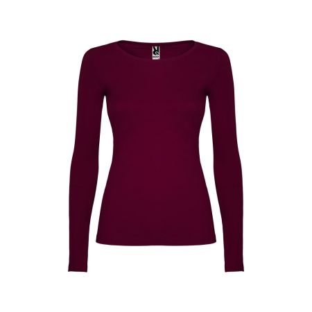 Футболка с длинным рукавом Extreme женская, гранатовый