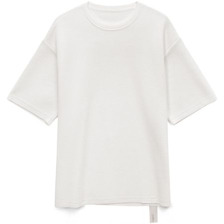 Джемпер с коротким рукавом Siluetti Volumica, молочно-белый