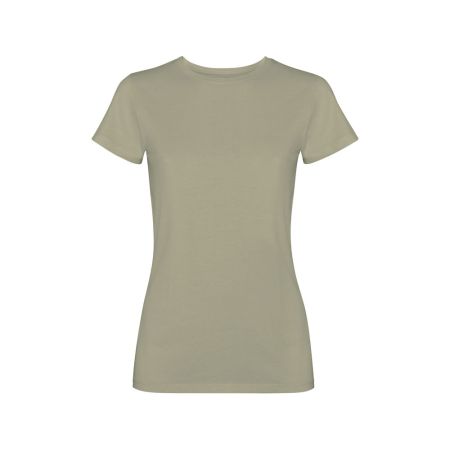 Футболка Fiyi женская, светлый хаки выстиранный