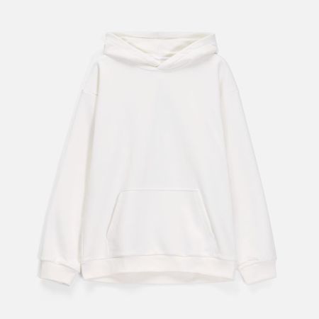 Худи унисекс оверсайз Songo, молочно-белое
