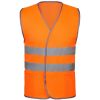Сигнальный жилет СО-1 ТР, оранжевый флуоресцентный (170; 176)-(120; 124) (размер 3XL)