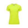 Футболка Bahrain женская, неоновый желтый (размер S)