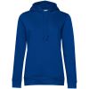 Толстовка с капюшоном женская BNC Inspire (Organic), ярко-синяя, размер XXL