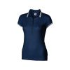 Рубашка поло Erie женская, темно-синий (размер S)