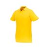Мужское поло Helios с коротким рукавом, желтый (размер XS)
