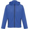 Куртка софтшелл с капюшоном мужская Race Men, ярко-синяя (royal), размер 4XL