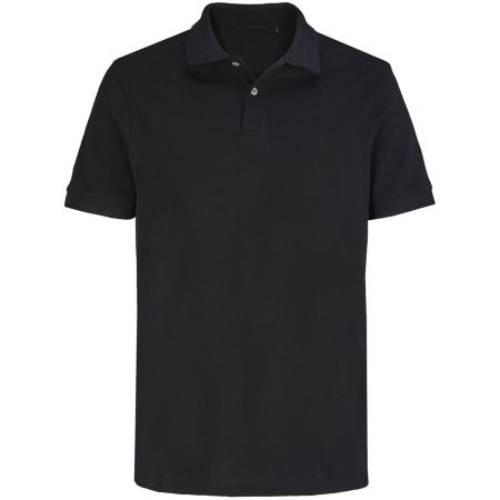 Рубашка поло унисекс Pacific, черная