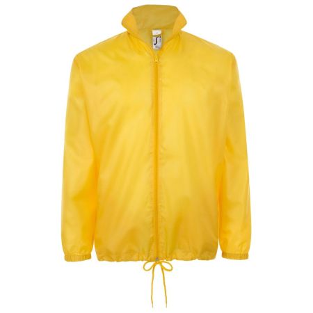 Ветровка унисекс Shift, желтая