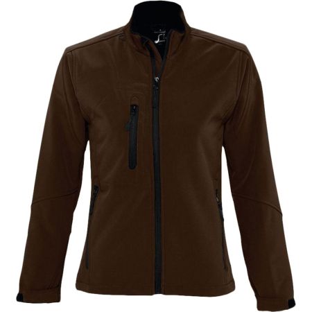 Куртка женская на молнии Roxy 340 коричневая