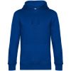 Толстовка с капюшоном унисекс King, ярко-синяя, размер 4XL