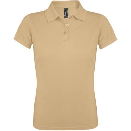 Рубашка поло женская Prime Women 200 бежевая