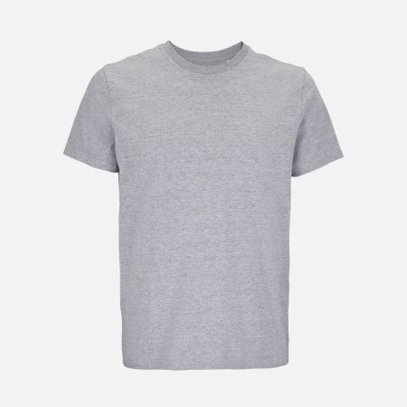 Футболка унисекс Lyam, серый меланж