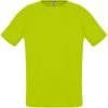 Футболка унисекс Sporty 140 зеленый неон, размер 3XL