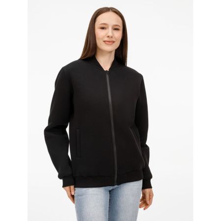 Бомбер унисекс Estado, черный