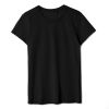 Футболка женская T-bolka Lady, черная, размер 3XL
