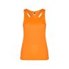 Топ спортивный Shura женский, неоновый оранжевый (размер 2XL)