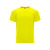 Футболка Monaco унисекс, неоновый желтый (размер XS)