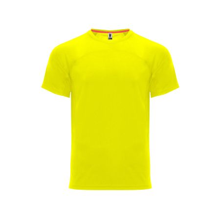 Футболка Monaco унисекс, неоновый желтый