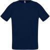 Футболка унисекс Sporty 140 темно-синяя, размер 3XL