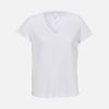 Футболка женская Regent Women с V-образным вырезом, белая, размер XXL