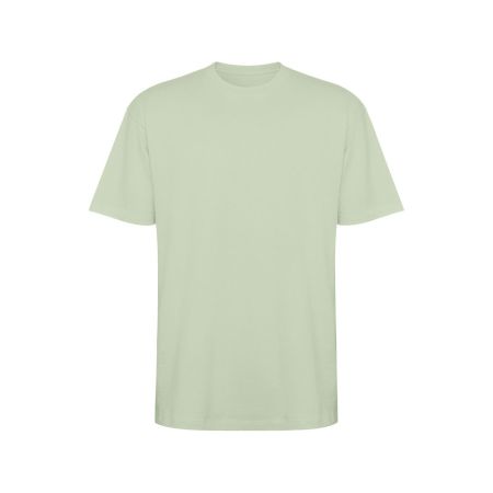 Футболка оверсайз Bull унисекс, припыленный зеленый