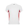 Спортивная футболка Tokyo мужская, белый/красный (размер S)